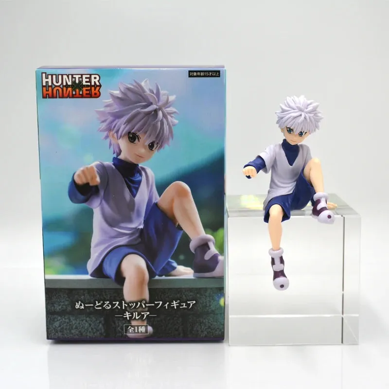 13cm Hunter x Hunter Anime Figure Collection – Gon Freecss, Alluka Zoldyck, Chrollo Lucilfer, Kurapika Limited Edition PVC Model Toys