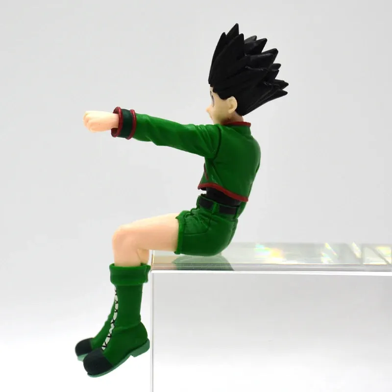 13cm Hunter x Hunter Anime Figure Collection – Gon Freecss, Alluka Zoldyck, Chrollo Lucilfer, Kurapika Limited Edition PVC Model Toys