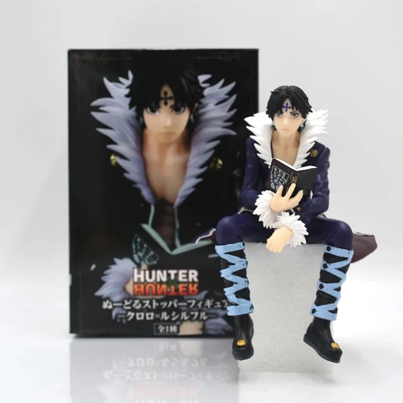 13cm Hunter x Hunter Anime Figure Collection – Gon Freecss, Alluka Zoldyck, Chrollo Lucilfer, Kurapika Limited Edition PVC Model Toys