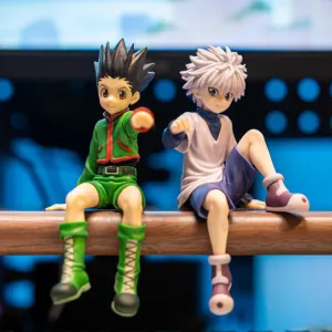 13cm Hunter x Hunter Anime Figure Collection – Gon Freecss, Alluka Zoldyck, Chrollo Lucilfer, Kurapika Limited Edition PVC Model Toys