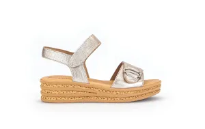 Addison Metallic Sandals