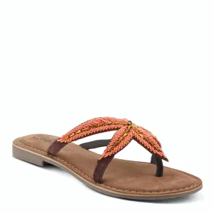 Azura Starry Starfish Leather Sandal