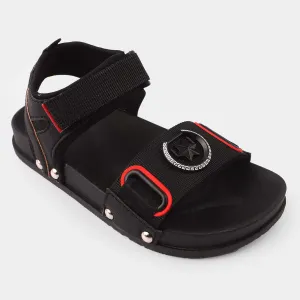 Boys Sandal BR-004-Black/Red