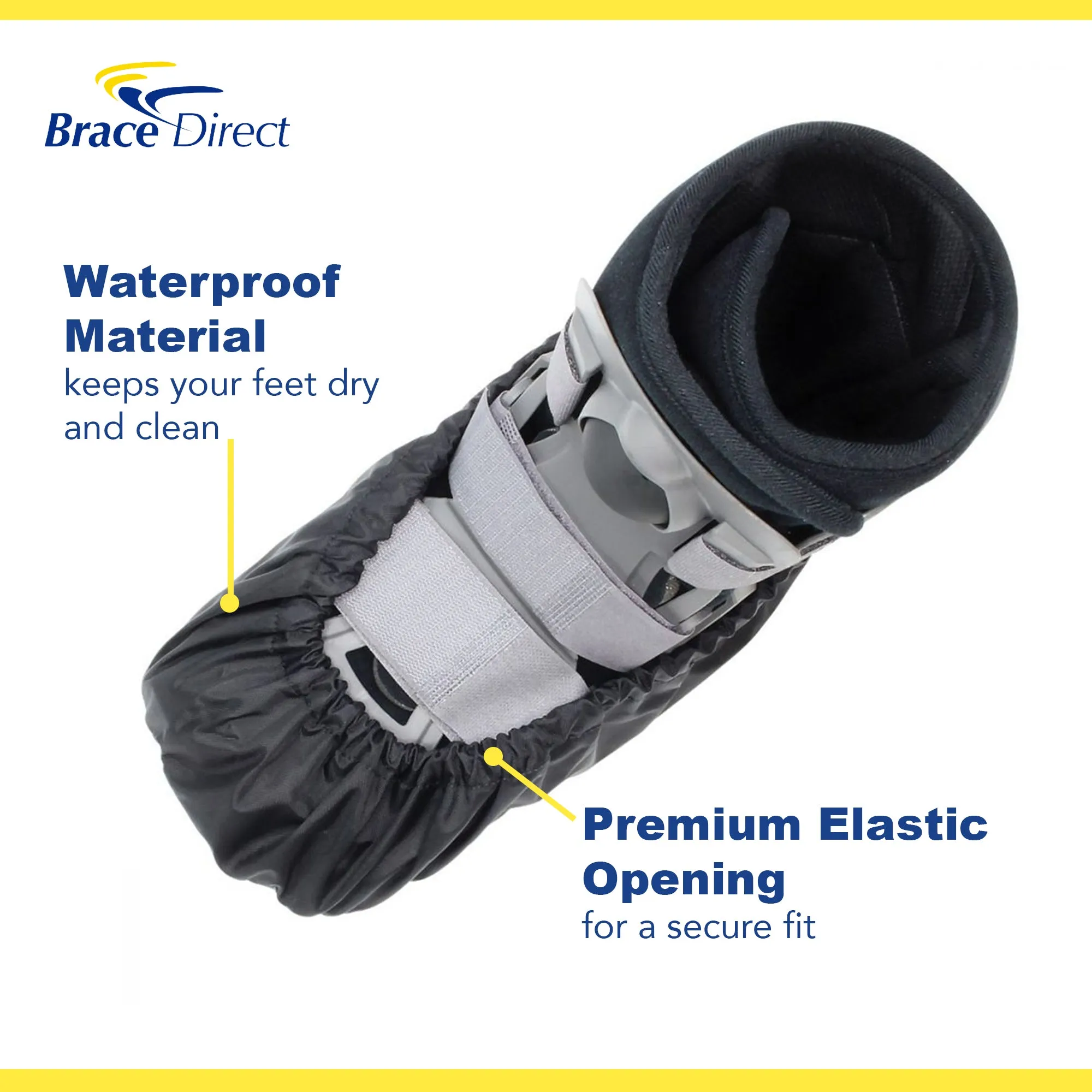 Brace Direct Rain Cover for Walking Boot and Recovery Shoes