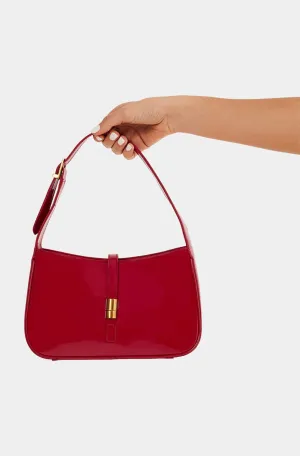 Clara Shoulder Bag Scarlett Patent