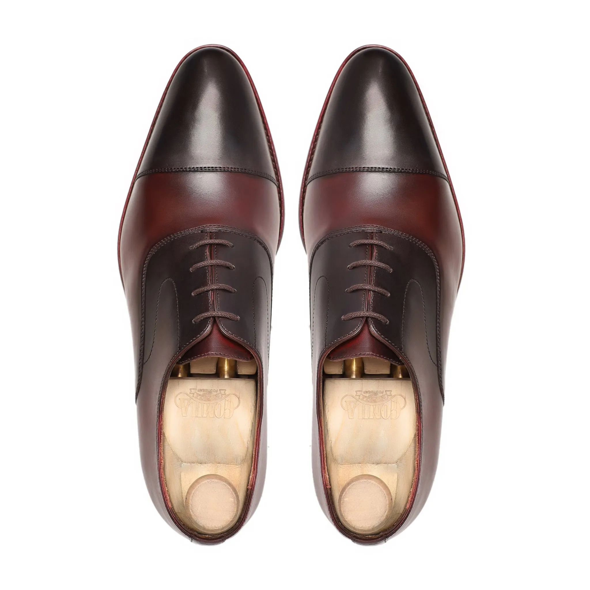 Cottbus - Men's Burnished Oxblood Calf Leather Oxford Shoe