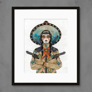 DURANGO ROSE limited edition paper print