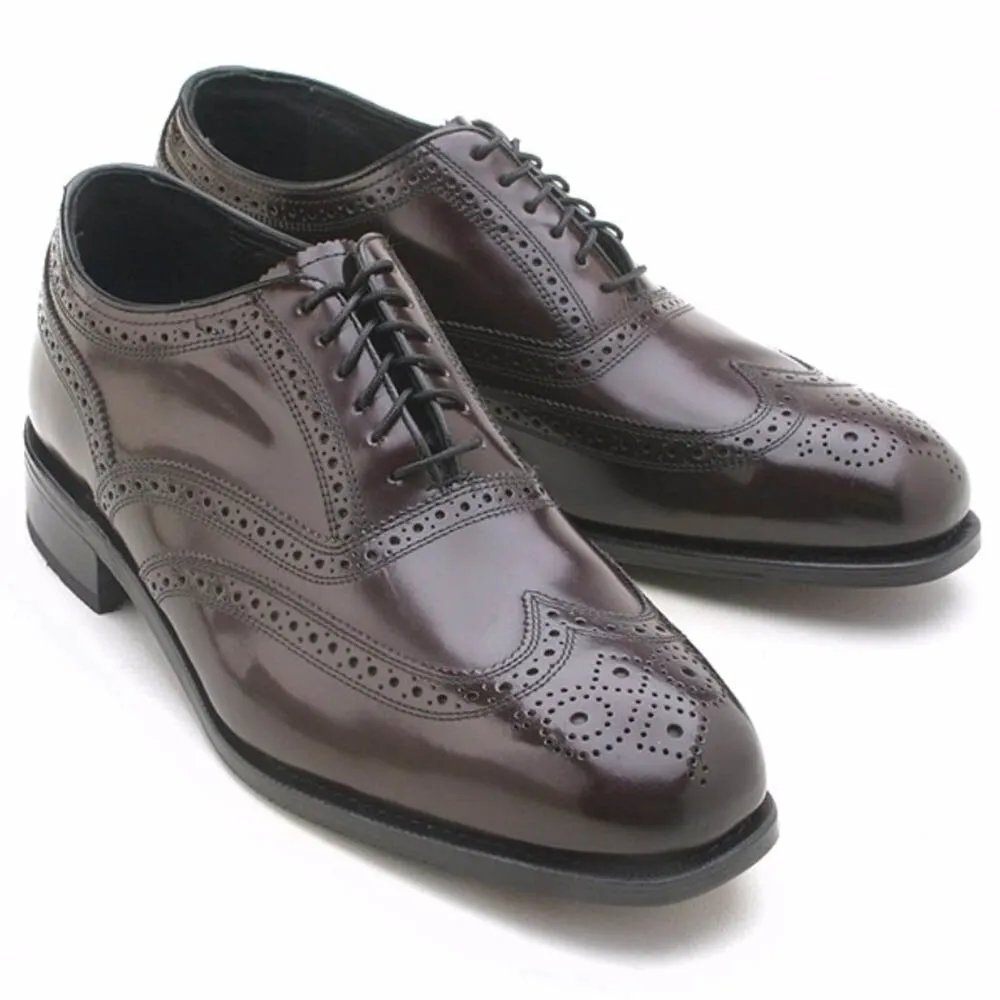 Florsheim Lexington Burgundy Leather Wing-Tip