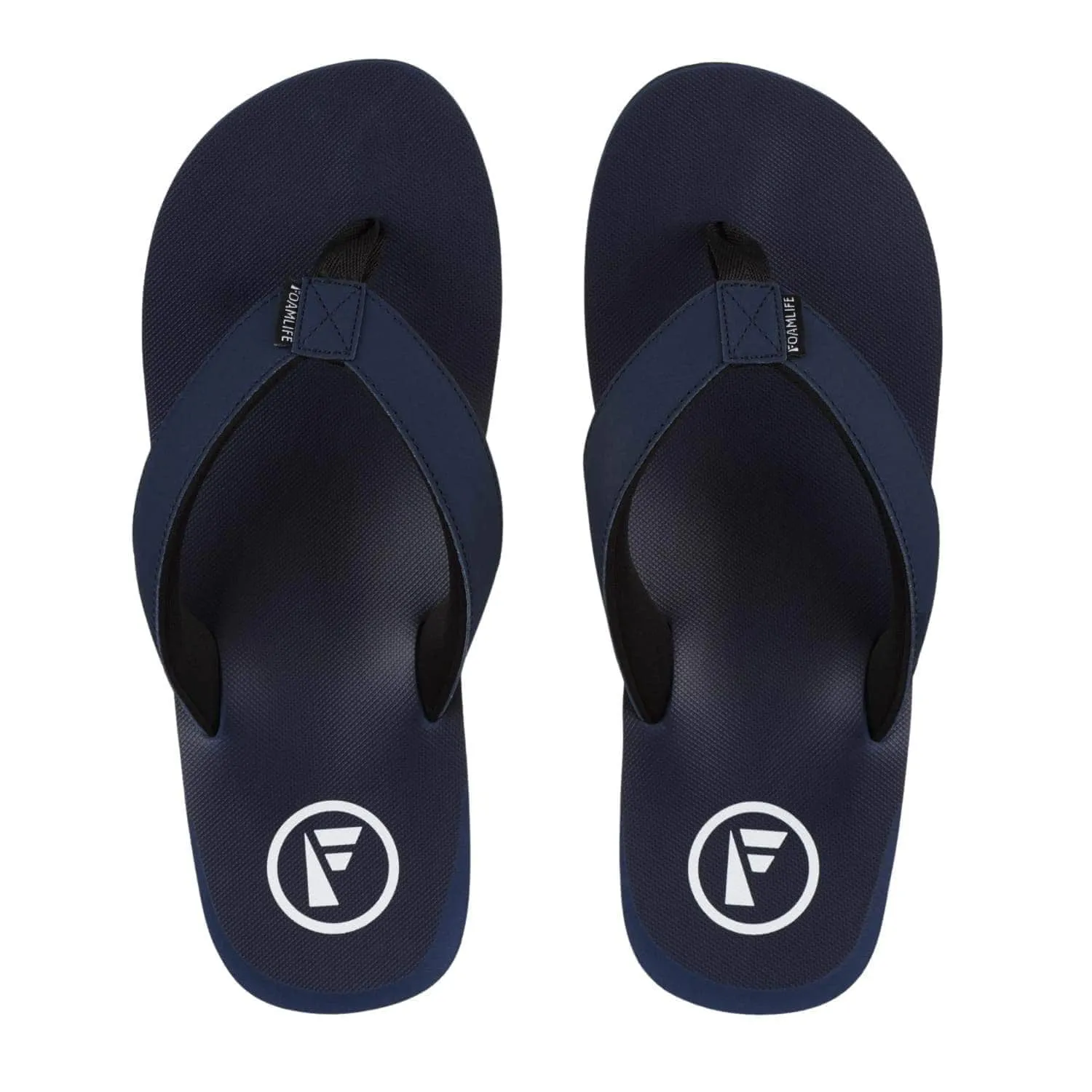 FoamLife Tarlan Flip Flops - Navy