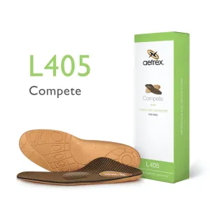 Men's Aetrex Compete Orthotics W/ Metatarsal Support