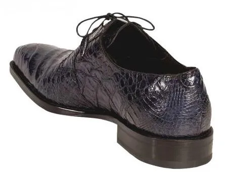 Mezlan "4336" Navy Blue Alligator