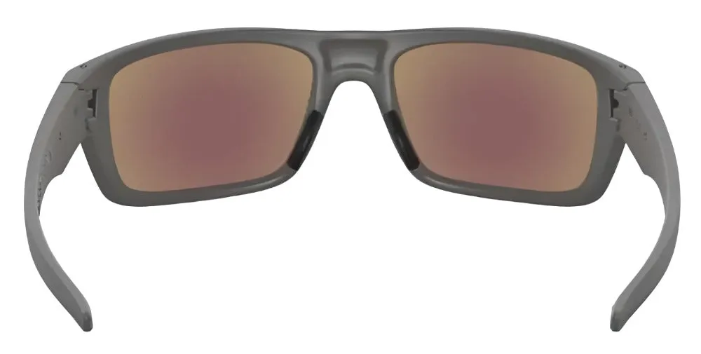 Oakley Drop Point Matte Dark Gray Frame - Prizm Sapphire Lens - Polarized Sunglasses