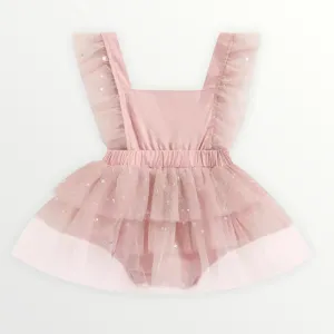 Pink Ruffle Tutu Romper