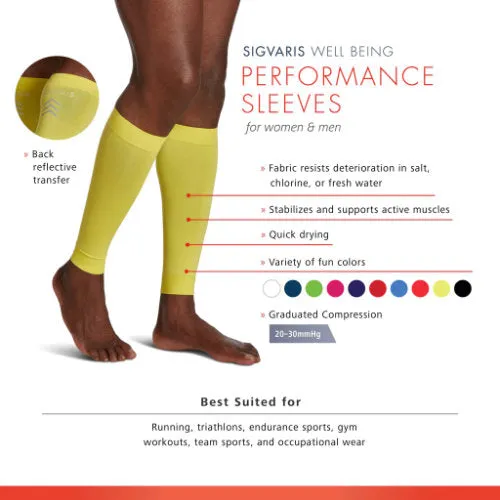 Sigvaris Performance 412V, 20-30 mmHg, Leg Sleeves