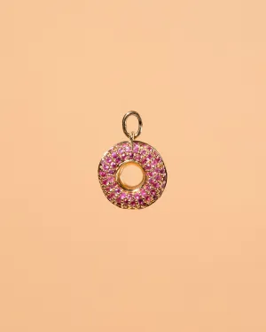 Strawberry Donut Charm