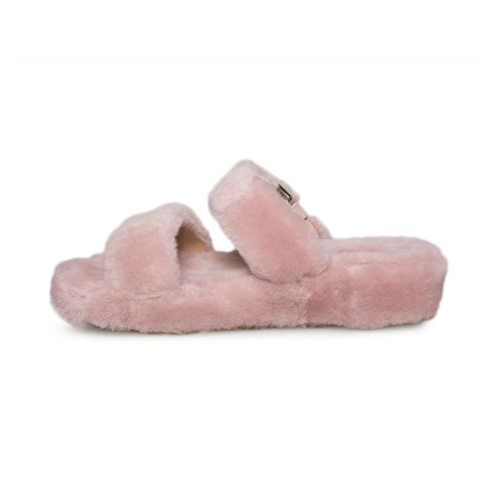 UGG Fuzz Yeah Pink Crystal Sandals - Women's