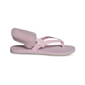 UGG LaaLaa Seashell Pink Flip Flops - Women's