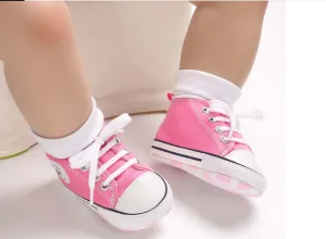 Unisex Baby Canvas Soft Anti-Slip Sole Casual Shoes