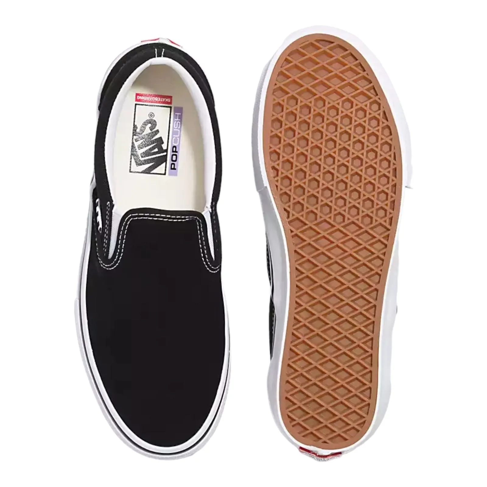 Vans Skate Slip On Black/White