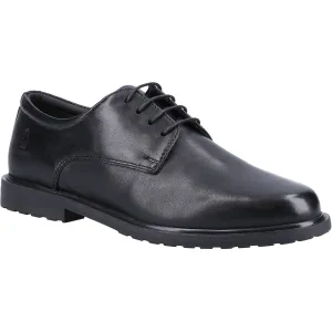 VERITY Girls Leather Derby Lace-Up Shoes Black